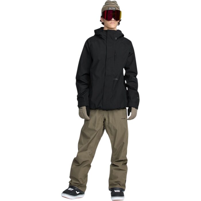 VOLCOM DUA GORE-TEX SNOW JACKET BLACK - Image 3