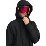 VOLCOM DUA GORE-TEX SNOW JACKET BLACK - Image 5