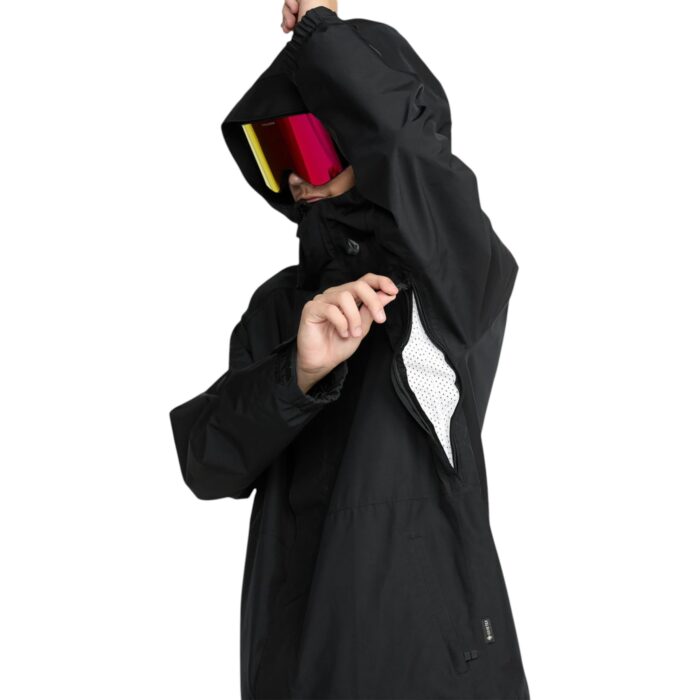 VOLCOM DUA GORE-TEX SNOW JACKET BLACK - Image 6