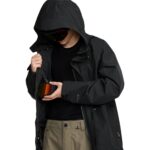 VOLCOM DUA GORE-TEX SNOW JACKET BLACK - Image 7