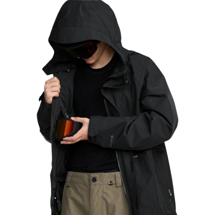 VOLCOM DUA GORE-TEX SNOW JACKET BLACK - Image 7