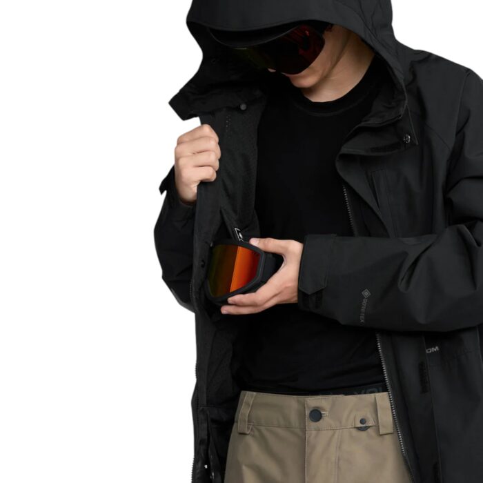 VOLCOM DUA INSULATED GORE-TEX JACKET BLACK - Image 7