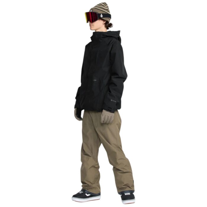 VOLCOM DUA INSULATED GORE-TEX JACKET BLACK - Image 4