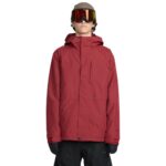 VOLCOM DUA INSULATED GORE-TEX JACKET BURNT RED
