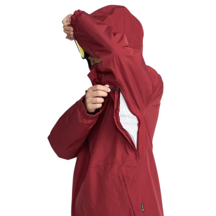 VOLCOM DUA INSULATED GORE-TEX JACKET BURNT RED - Image 5