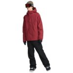 VOLCOM DUA INSULATED GORE-TEX JACKET BURNT RED - Image 3