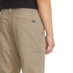 VOLCOM FRICKIN MODERN STRETCH PANT KHAKI - Image 4