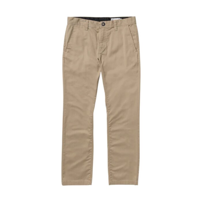 VOLCOM FRICKIN MODERN STRETCH PANT KHAKI - Image 5