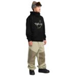 VOLCOM HYDRO RIDING HOODIE BLACK - Image 4