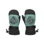 VOLCOM KIDS DAY SAVER YOUTH SNOW MITTENS SPRUCE GREEN