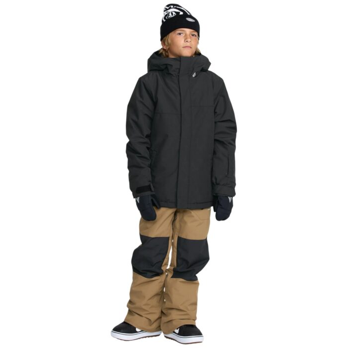 VOLCOM KIDS STONE 91 INSULATED SNOW JACKET BLACK - Image 3