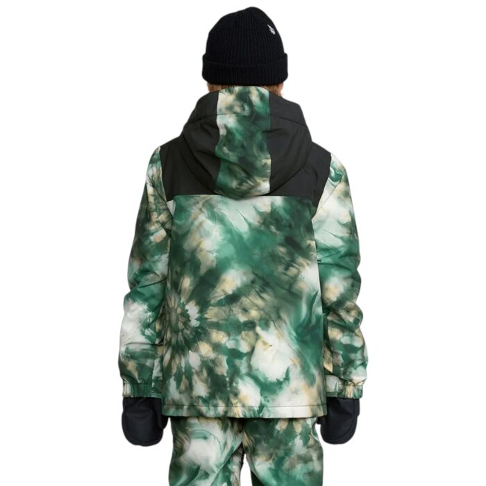 VOLCOM KIDS STONE 91 INSULATED SNOW JACKET GREEN - Image 2