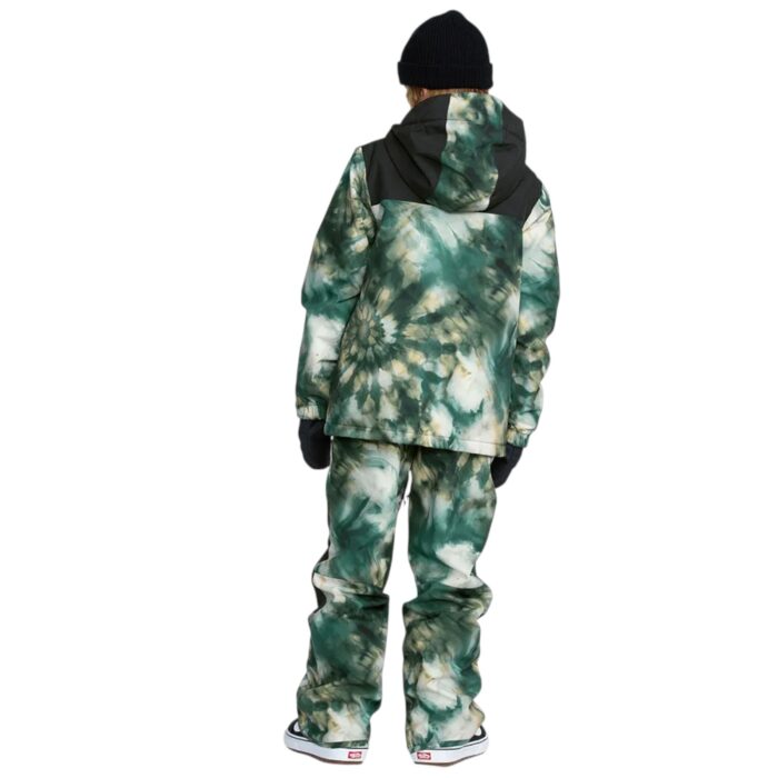 VOLCOM KIDS STONE 91 INSULATED SNOW JACKET GREEN - Image 4