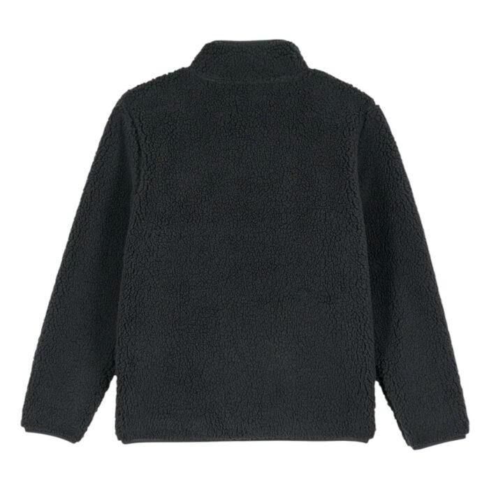 VOLCOM KIDS STORM STONE ZIP FLEECE ASPHALT BLACK - Image 2