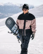 VOLCOM KLEEVELAND SNOW JACKET MAUVE - Image 10