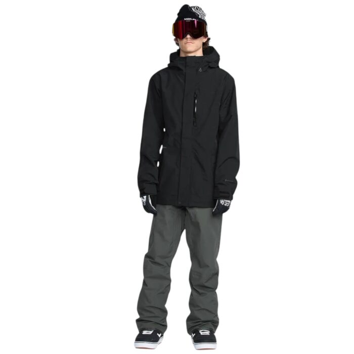 VOLCOM L GORE-TEX SNOWBOARD PANT DARK GREY - Image 4