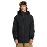 VOLCOM LONGO GORE-TEX SNOW JACKET BLACK
