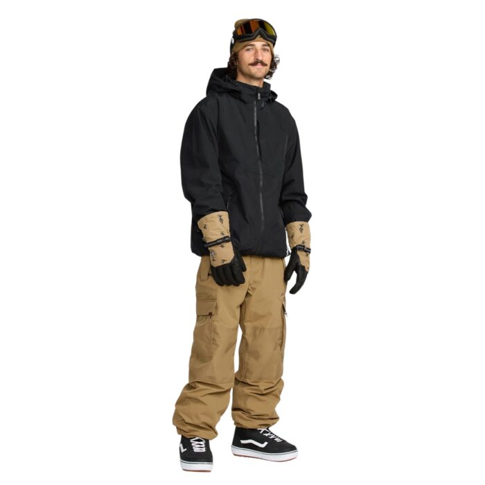 VOLCOM LONGO GORE-TEX SNOW JACKET BLACK - Image 3
