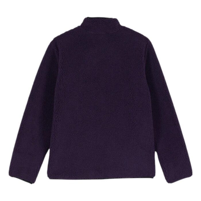 VOLCOM MUZZER FUZZAR ZIP SHERPA FLEECE DARK PURPLE - Image 10