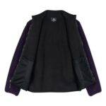 VOLCOM MUZZER FUZZAR ZIP SHERPA FLEECE DARK PURPLE - Image 11