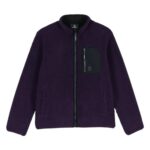VOLCOM MUZZER FUZZAR ZIP SHERPA FLEECE DARK PURPLE - Image 9
