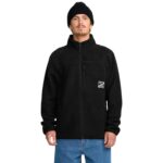 VOLCOM NELSON SHERPA FULL ZIP JACKET BLACK