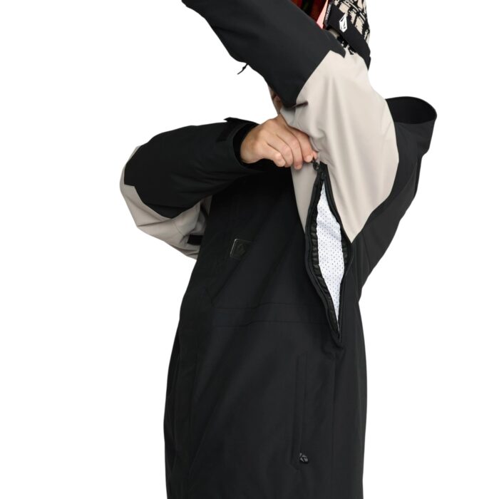 VOLCOM PRIMRY INSULATED SNOW JACKET BLACK - Image 6