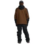 VOLCOM ROAN BIB OVERALL SNOWBOARD PANT BLACK - Image 5