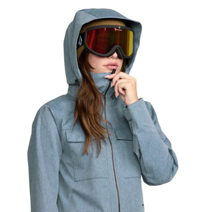 VOLCOM SHILOH WOMEN SNOW SUIT DENIM - Image 4
