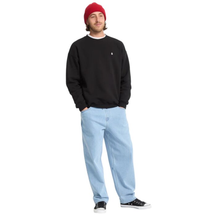 VOLCOM SINGLE STONE CREW BLACK - Image 4