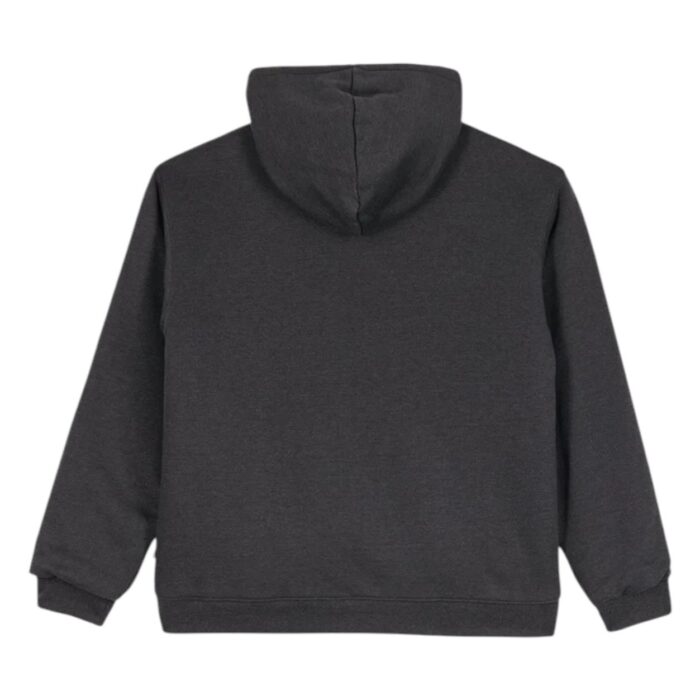 VOLCOM SINGLE STONE SHERPA LINED ZIP HOODIE HEATHER BLACK - Εικόνα 9