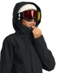 VOLCOM STONEY SHADOW INSULATED WOMEN SNOW JACKET BLACK - Image 3