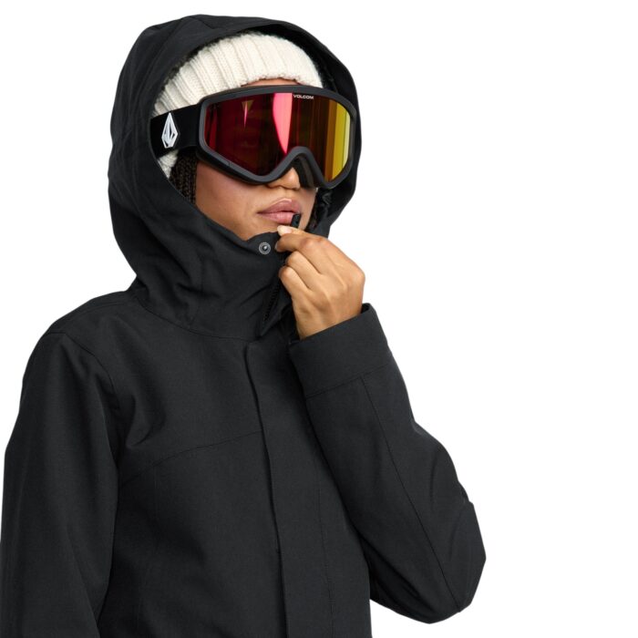 VOLCOM STONEY SHADOW INSULATED WOMEN SNOW JACKET BLACK - Image 3