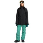 VOLCOM STONEY SHADOW INSULATED WOMEN SNOW JACKET BLACK - Image 4