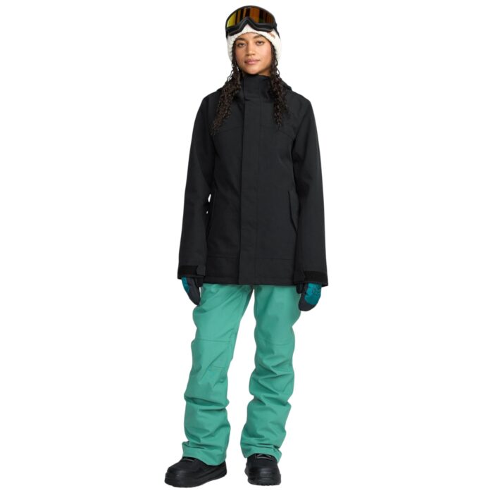 VOLCOM STONEY SHADOW INSULATED WOMEN SNOW JACKET BLACK - Image 4