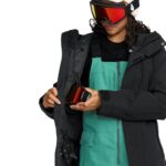 VOLCOM STONEY SHADOW INSULATED WOMEN SNOW JACKET BLACK - Image 8