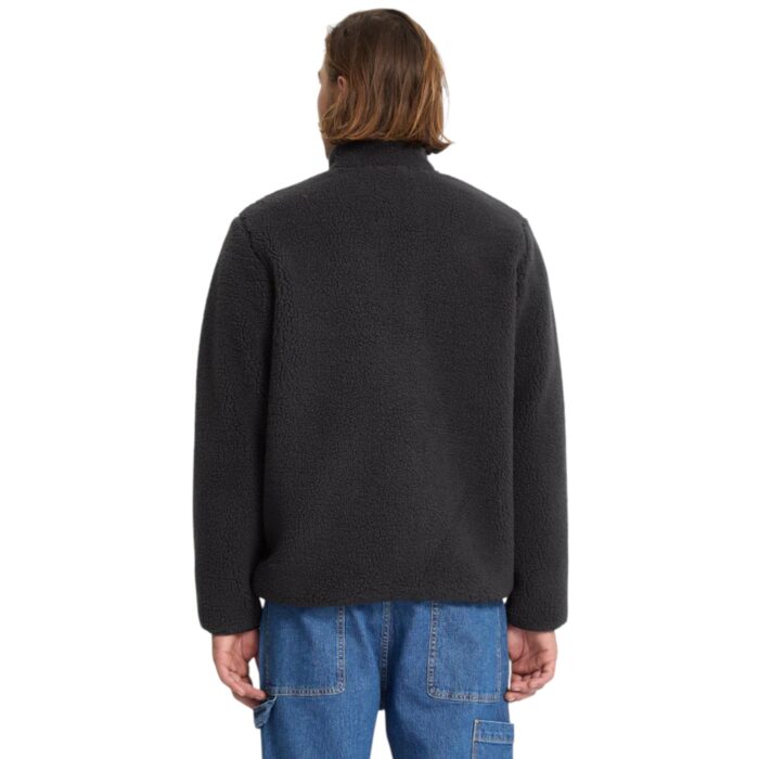 VOLCOM STORM STONE ZIP FLEECE ASPHALT BLACK - Image 2