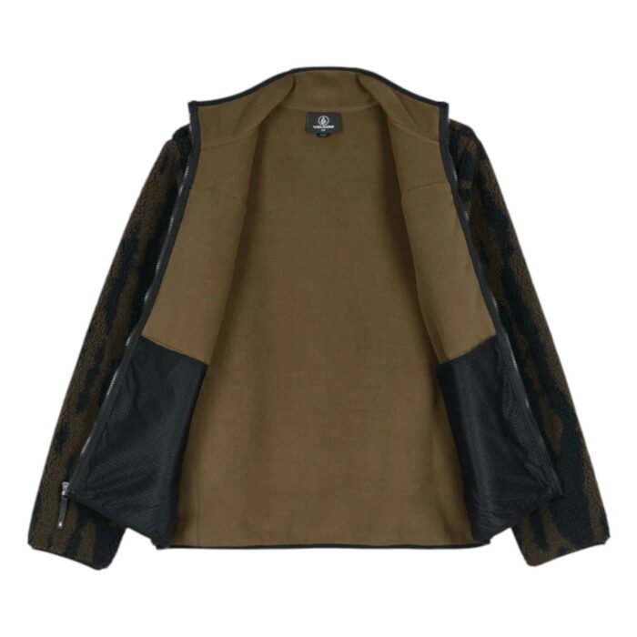 VOLCOM STORM STONE ZIP FLEECE SAGE LEAF - Image 9