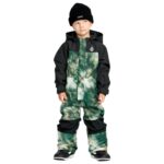 VOLCOM TODDLER LITTLE FLURRY ONE PIECE SNOWSUIT GREEN