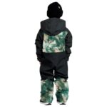 VOLCOM TODDLER LITTLE FLURRY ONE PIECE SNOWSUIT GREEN - Image 2