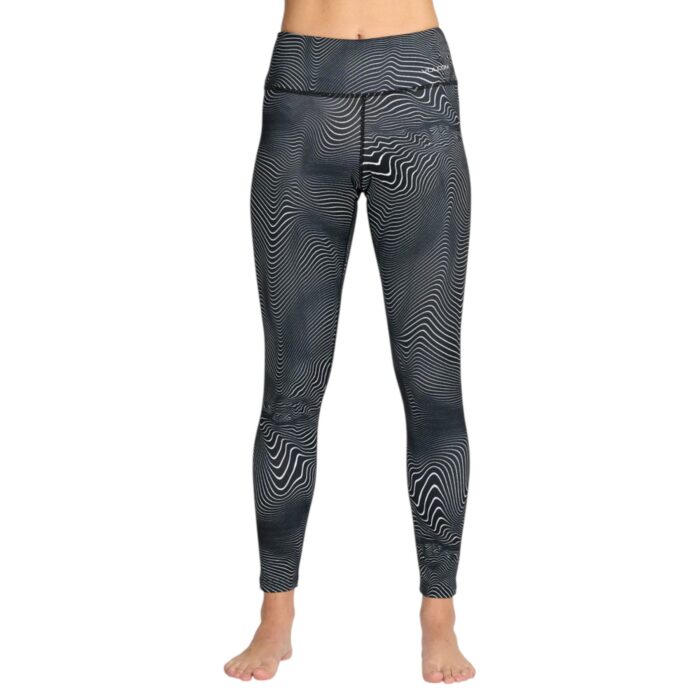 VOLCOM W V-SCIENCE BASE LAYER PANT BLACK WHITE - Image 2