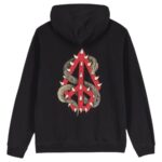 VOLCOM WATANITE HOODIE BLACK - Image 10