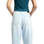 VOLCOM WEELLOW II JEAN BLEACHED AQUA - Image 5