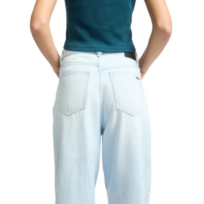 VOLCOM WEELLOW II JEAN BLEACHED AQUA - Image 5
