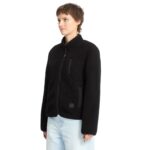 VOLCOM W WUZER FUZZAR ZIP FLEECE BLACK - Image 3