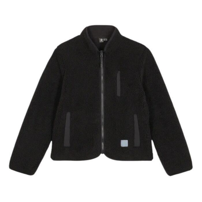 VOLCOM W WUZER FUZZAR ZIP FLEECE BLACK - Image 6