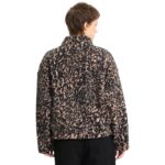 VOLCOM W WYLDING OUT ZIP SHERPA ANIMAL PRINT - Image 2