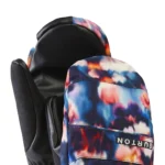 BURTON W PROFILE SNOW MITTENS FLORAL BLUR - Image 2