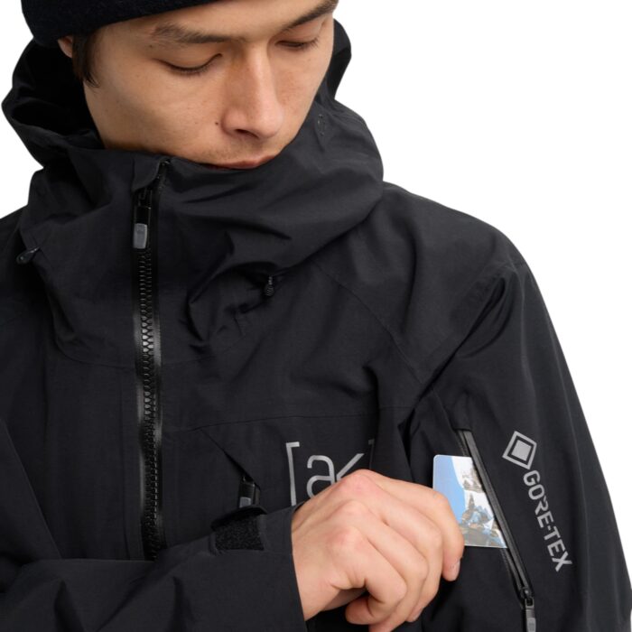 BURTON AK CYCLIC GORE-TEX 2L SNOW JACKET TRUE BLACK - Image 6