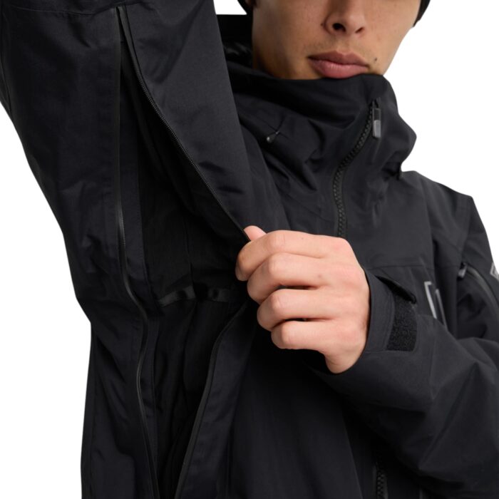 BURTON AK CYCLIC GORE-TEX 2L SNOW JACKET TRUE BLACK - Image 7